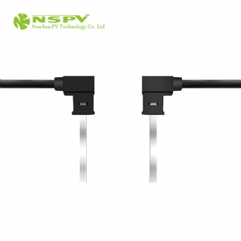 PV edge connector for solar bifacial modules EC1+2