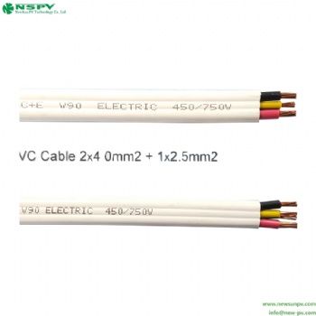 Twin and Earth AC cable