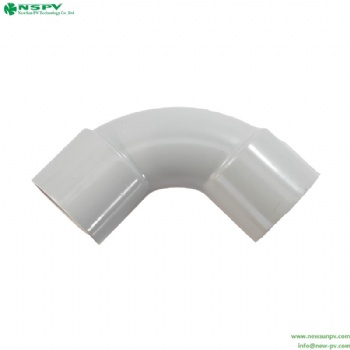 Solar 25mm solid elbow