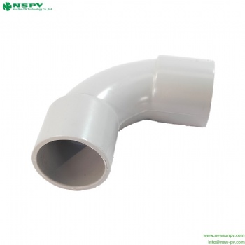 Solar 25mm solid elbow