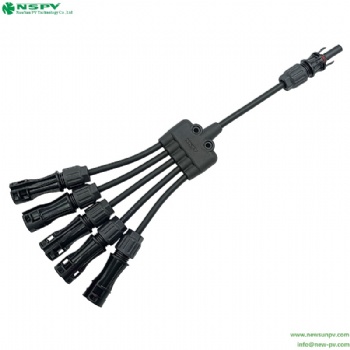Solar 1500VDC 5in1 harness with cable connector