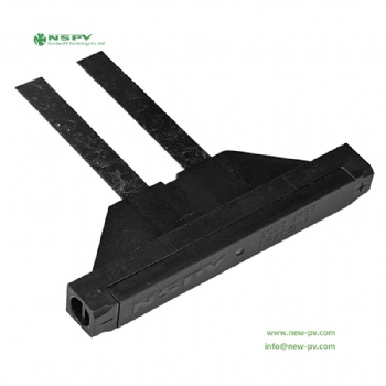 PV edge connector for solar bifacial modules EC03