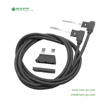 PV edge connector for solar bifacial modules EC1+2