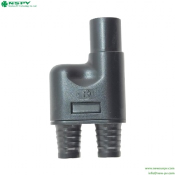 Solar PV3.0 DC branch connector for rubber connector