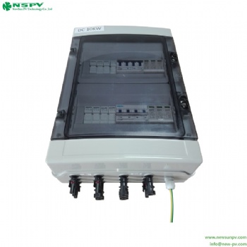 Solar combiner box dc string combiner box array junction box