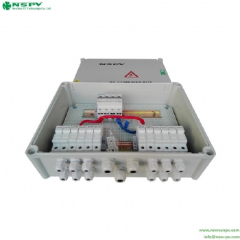 Solar combiner box dc string combiner box array junction box