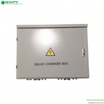 Solar AC combiner box for 1-6strings