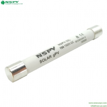 1500VDC 10*85 solar fuse