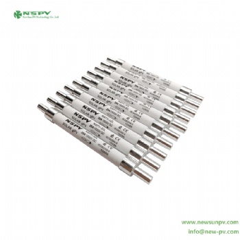 1500VDC 10*109 solar fuse riveted type